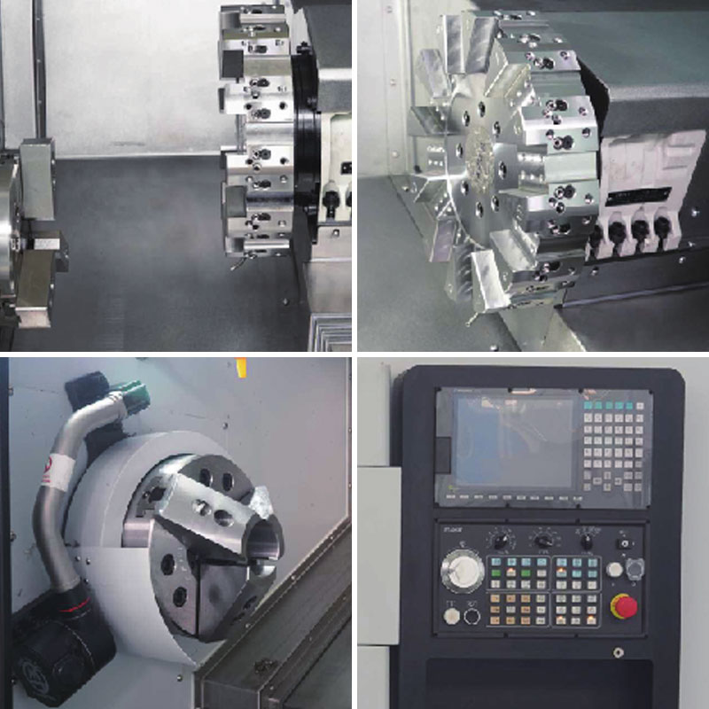 NC110 Precision Mechanical Spindle Horizontal Turning Center